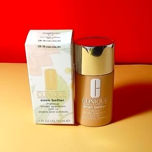 Clinique Even Better Makeup SPF15 in CREAM WHIP CN18 NIB💥